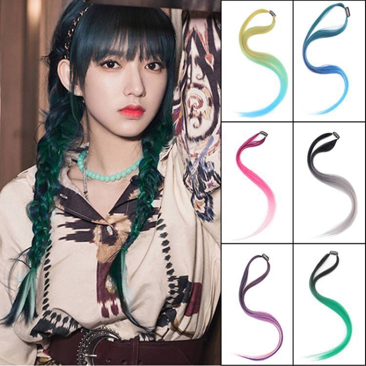 One-piece invisible braided hair rope