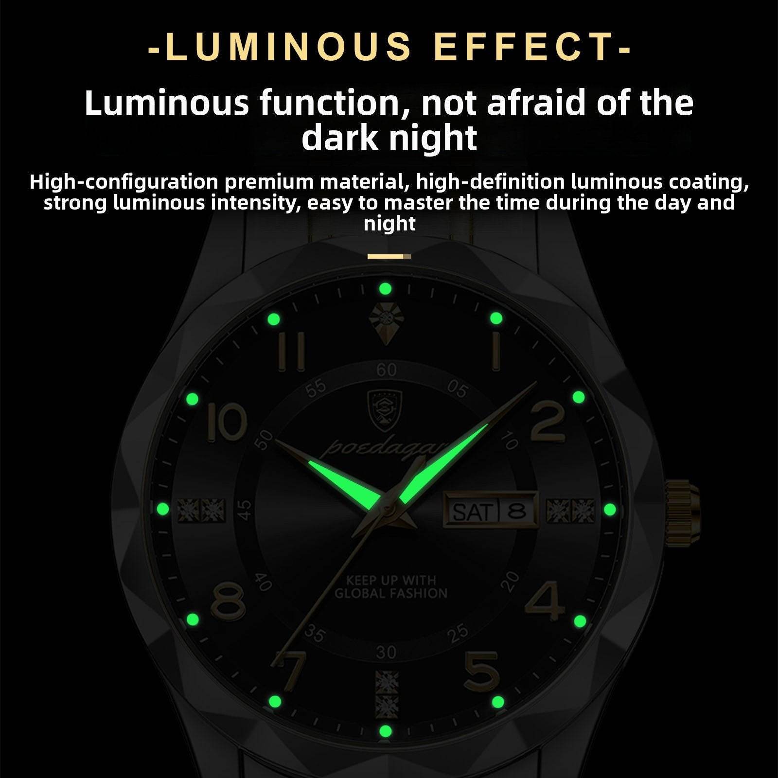 Waterproof luminous watch for men - Price Value Store
