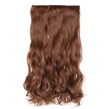 Fluffy big wave wig extension pieces