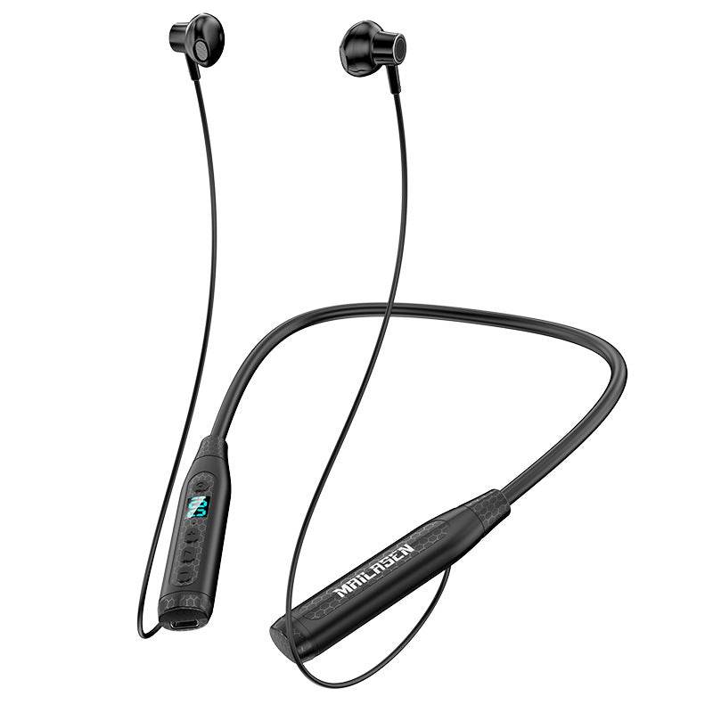 Dual Battery Bluetooth Headset Wireless Hanging Neck Type - Price Value Store