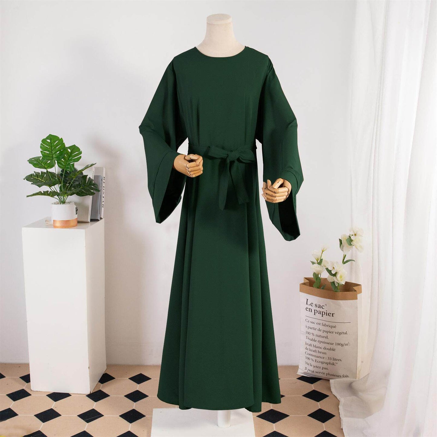 Plain-colored casual robes - Price Value Store