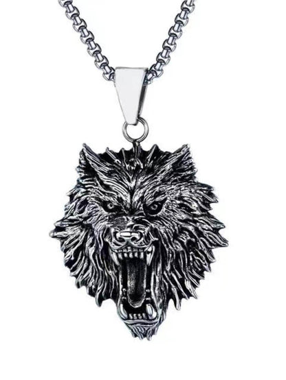 Wolf head necklace - Price Value Store