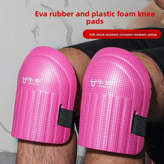 Cross-border explosions construction site construction blue knee pads eva thickened wear-resistant bricklayer tiling kneeling labor knee pads - Price Value Store