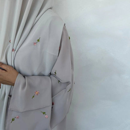 Flower Embroider Elegant Cardigan