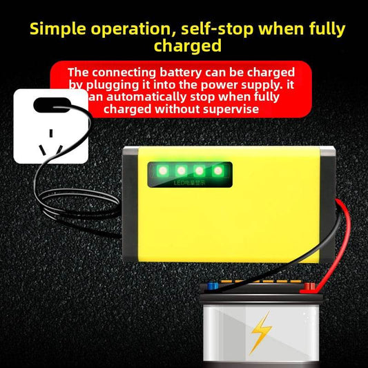 Intelligent lead-acid battery charger - Price Value Store