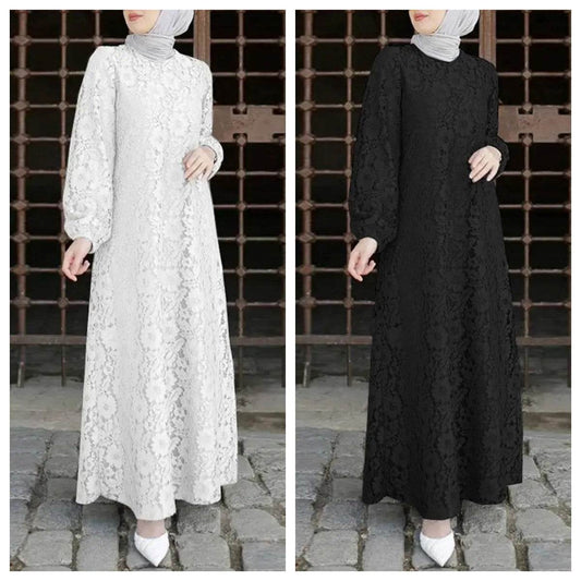 Lace crochet dress - Price Value Store