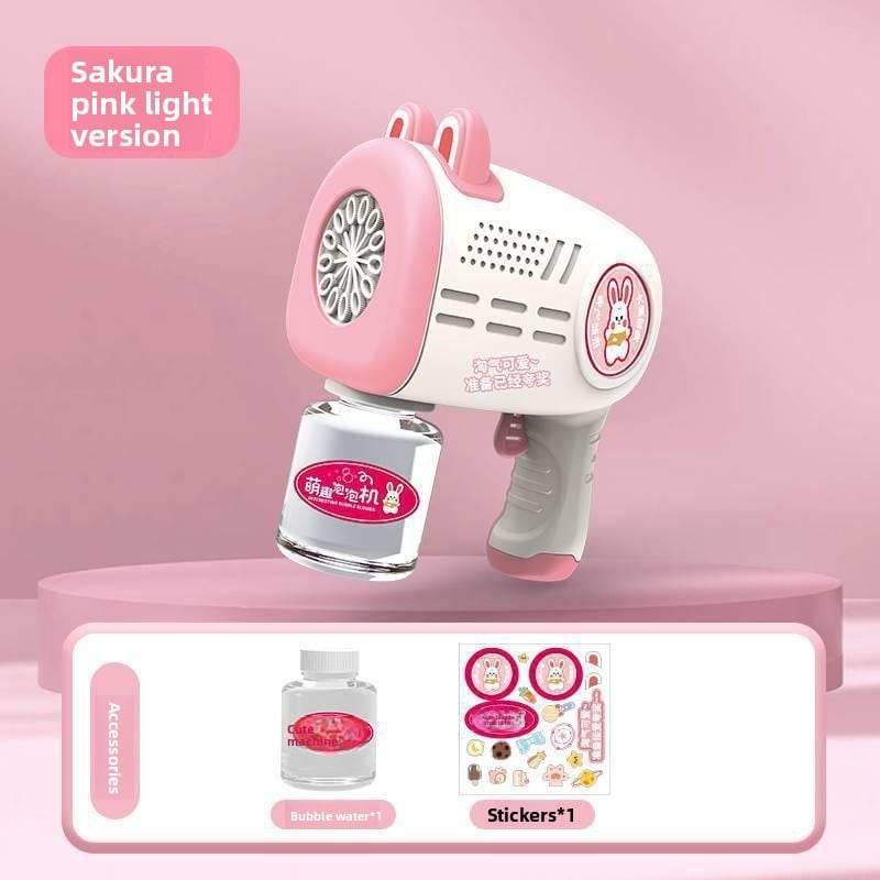 Handheld fully automatic children's bubble machine - Price Value Store