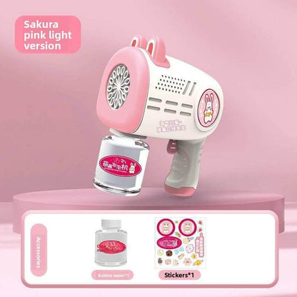 Handheld fully automatic children's bubble machine - Price Value Store